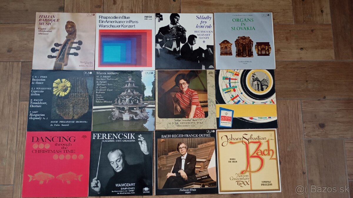 LP platne vážna hudba 38 kusov