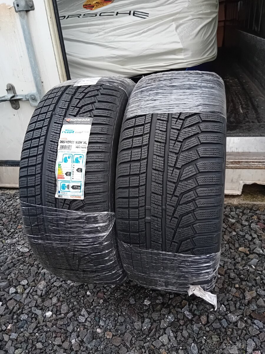 2x nové zimné pneumatiky 265/40R21