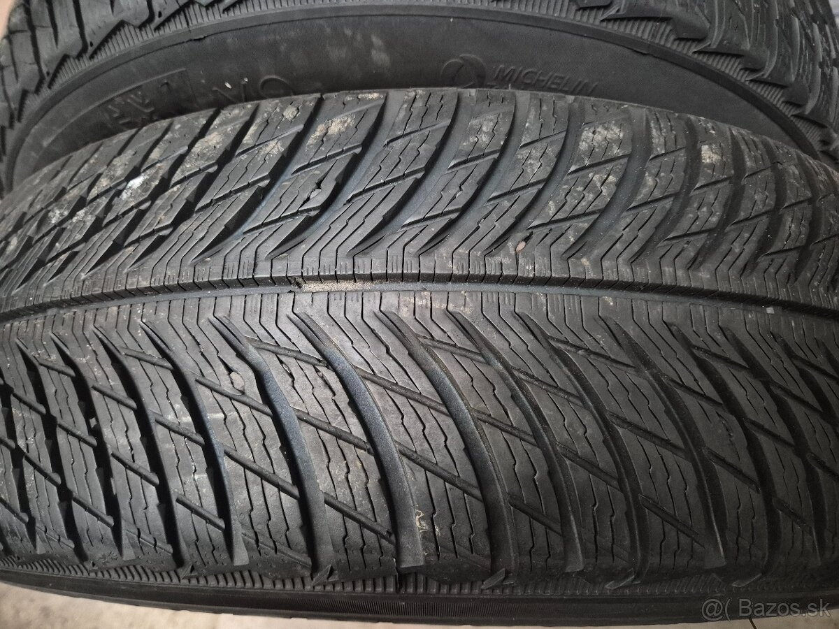 215/65 r17 zimné 2 ks MICHELIN dezén 7,1 mm DOT2024