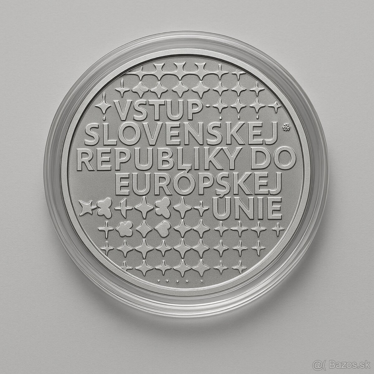 Strieborná medaila 20. výročie vstupu do EU