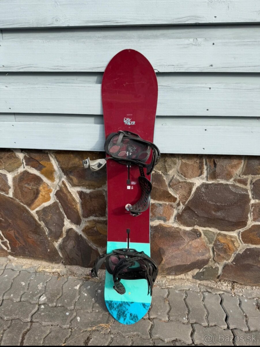 Snowboard Burton Day Trader 150cm + viazanie Escapade vel L