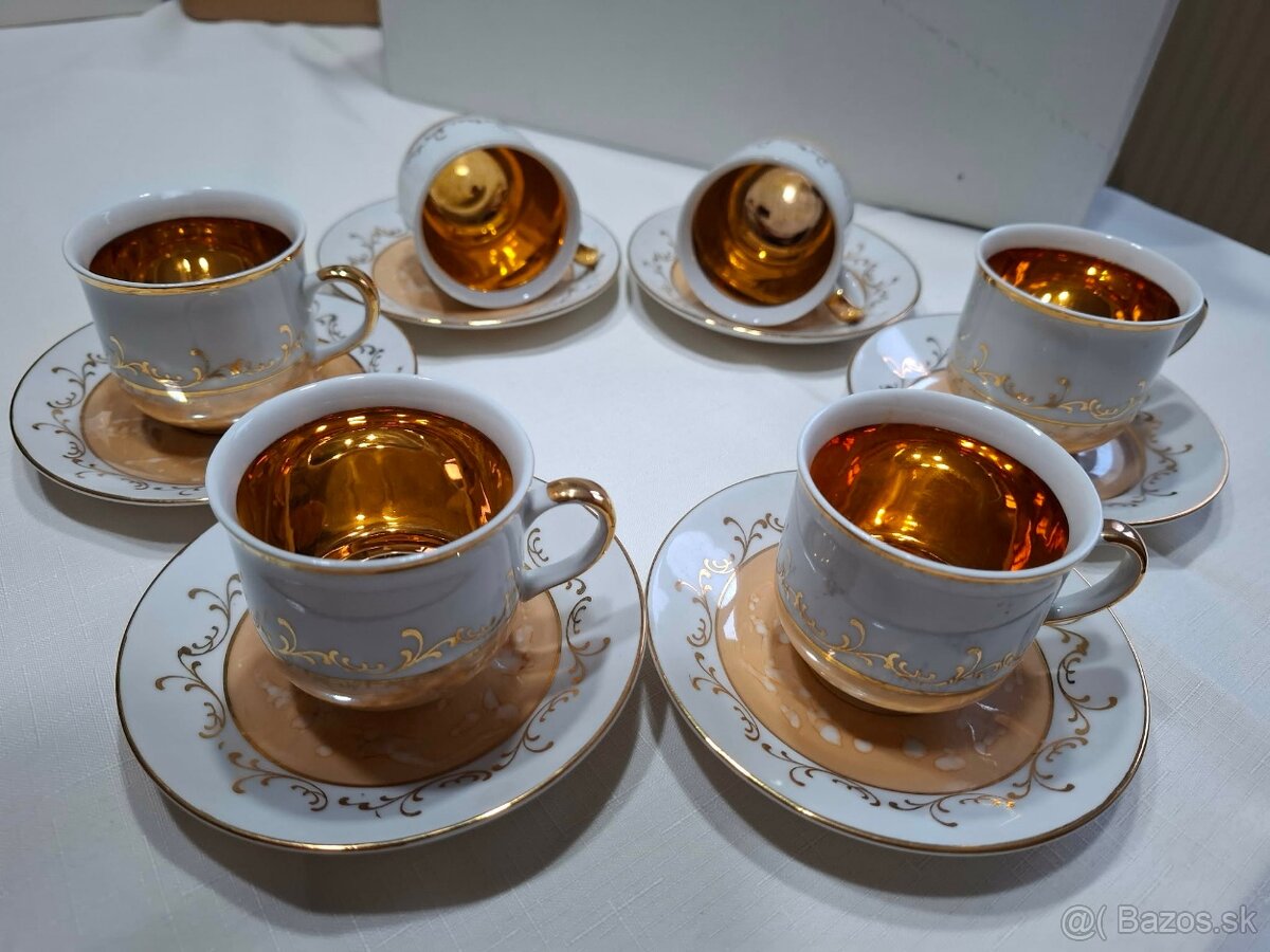 Porcelánová kávová súprava