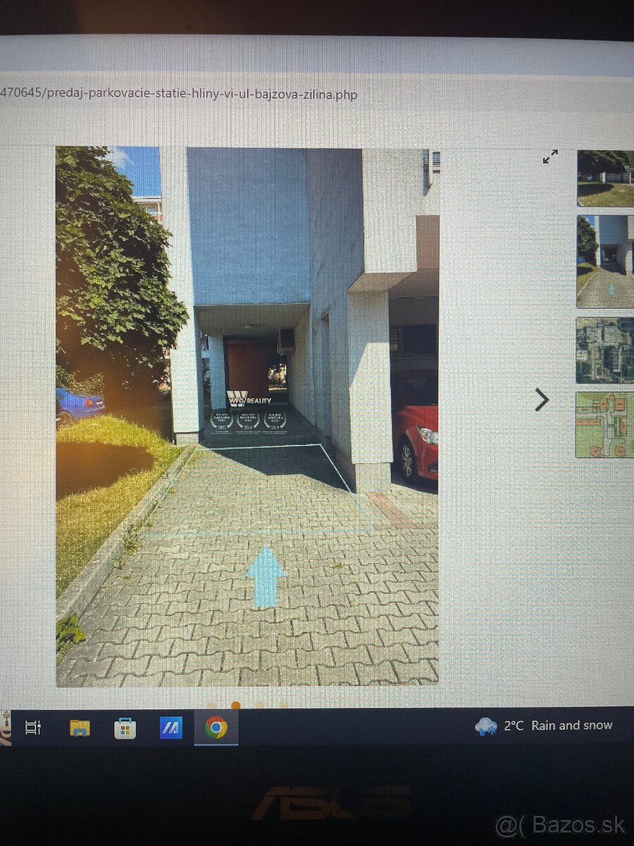 Prenajmem parkovacie miesto