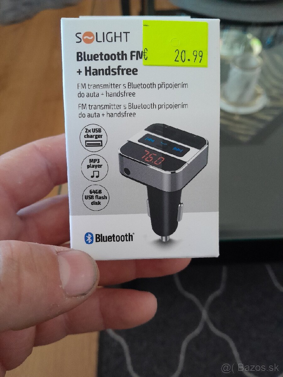 Transmiter novy zo zarukou