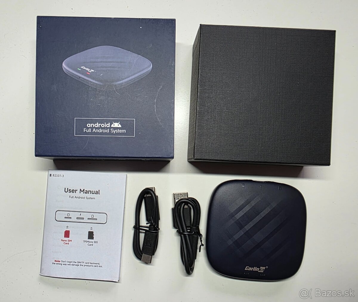 Carlinkit Tbox plus 8/128gb, android auto, apple carplay