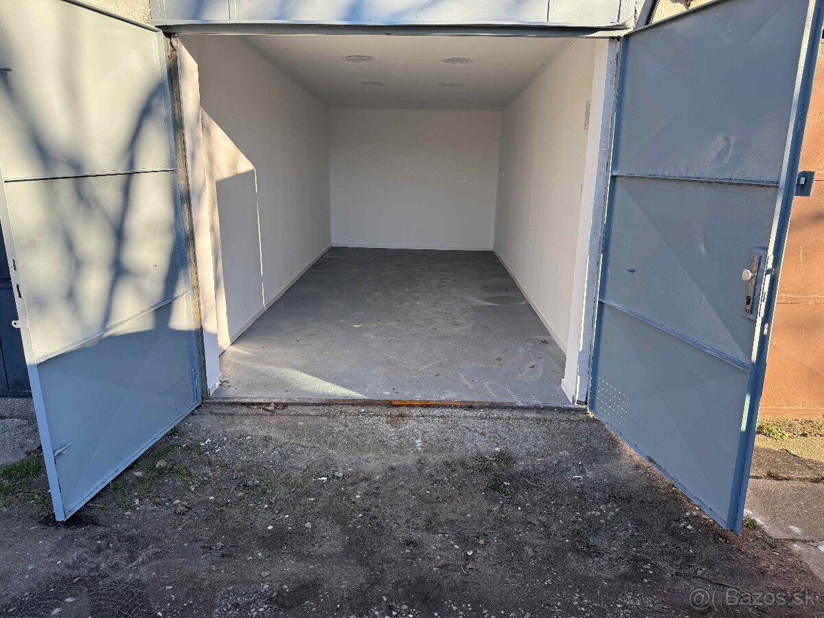 Garáž na prenájom · 19 m² · Bratislava — 190 €/mes.
