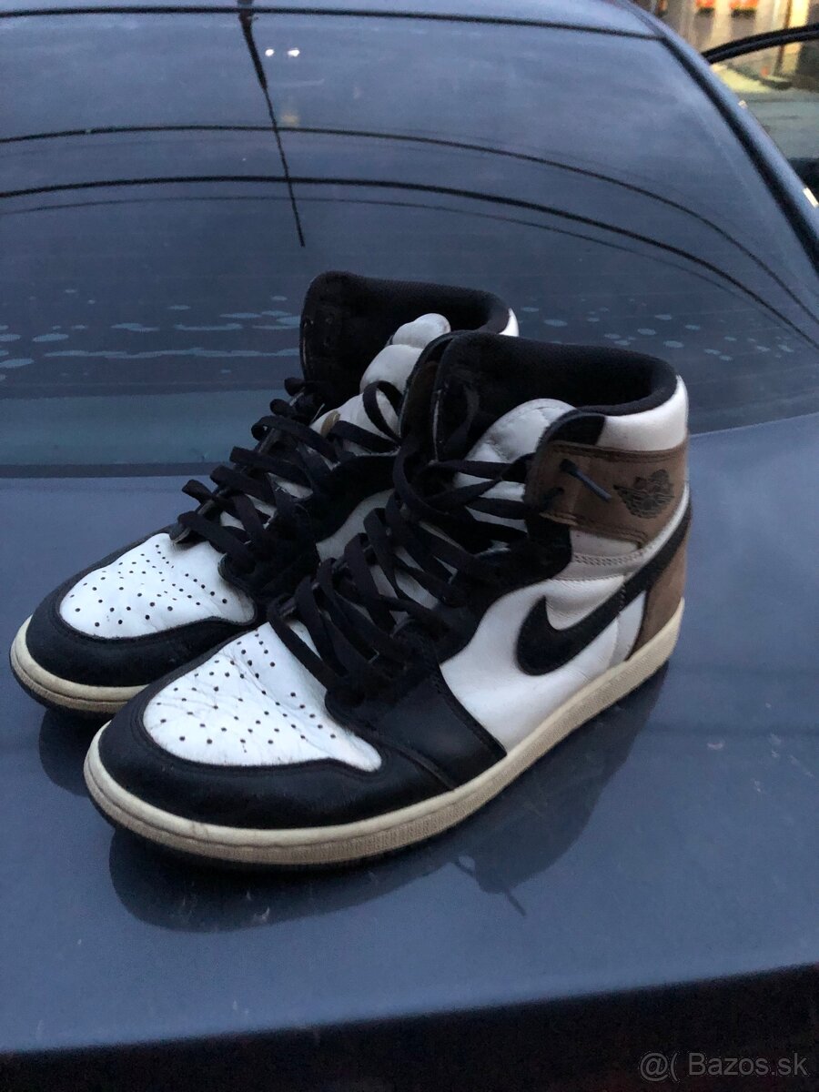 Nike jordan mid1 mocha