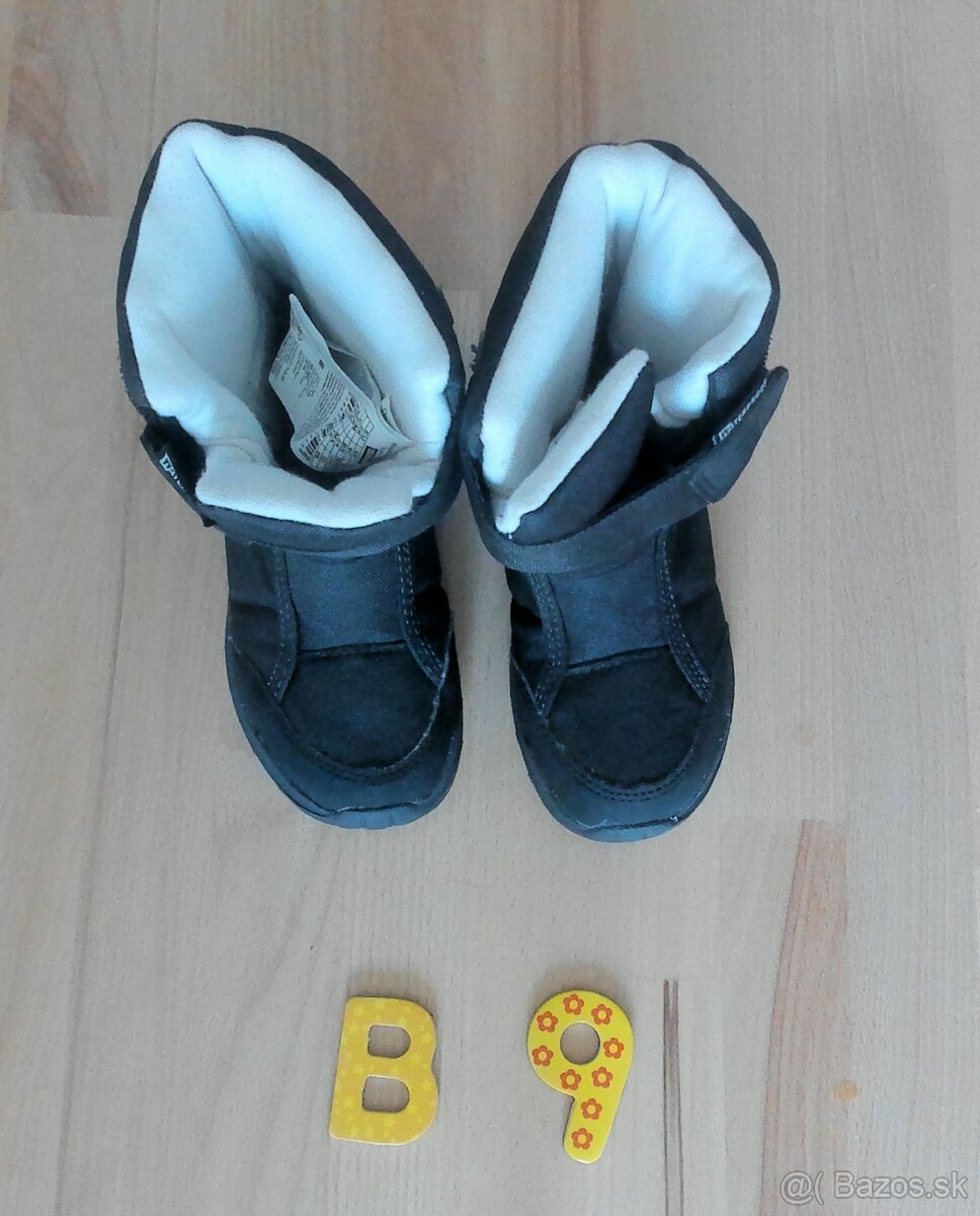 Detské snehule Quechua waterproof, veľkosť 26