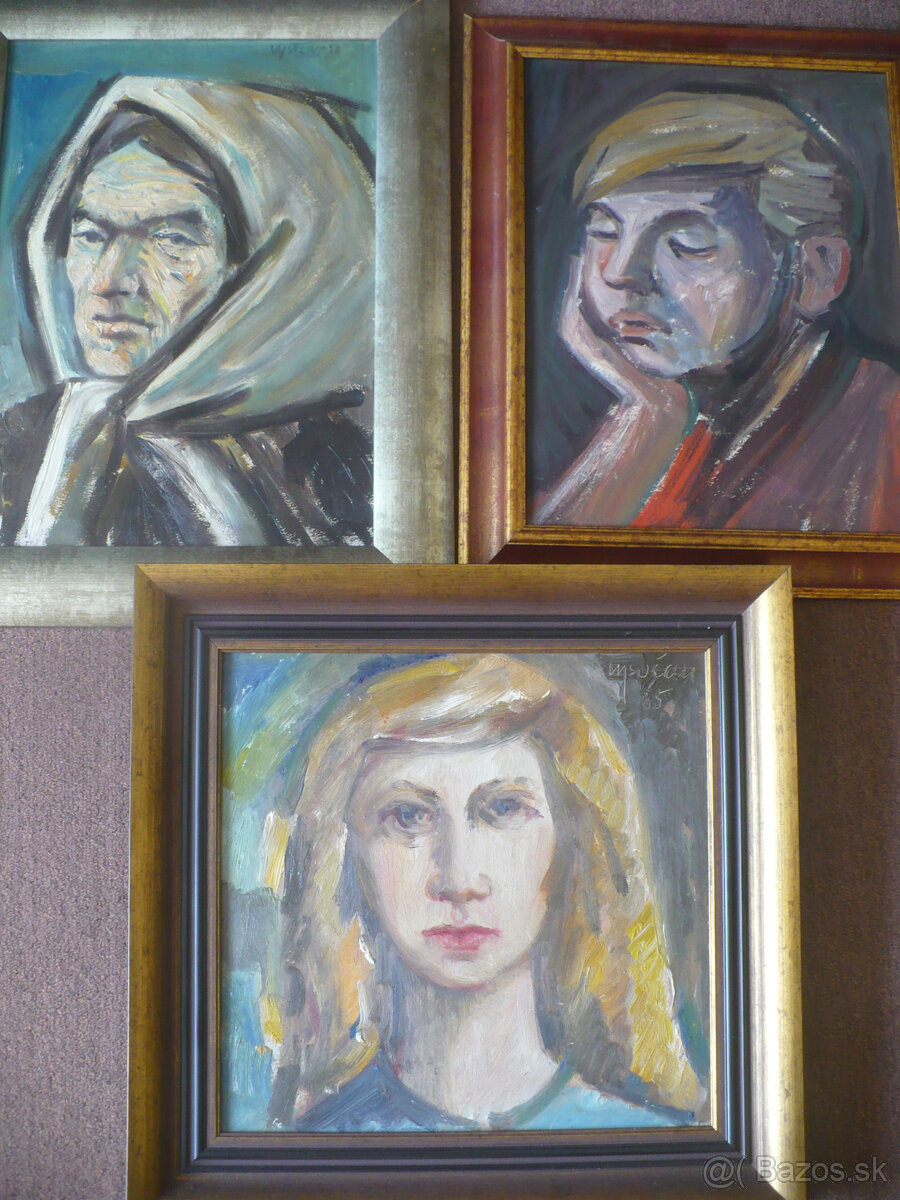 Imrich Vysočan 1924-1994 portréty