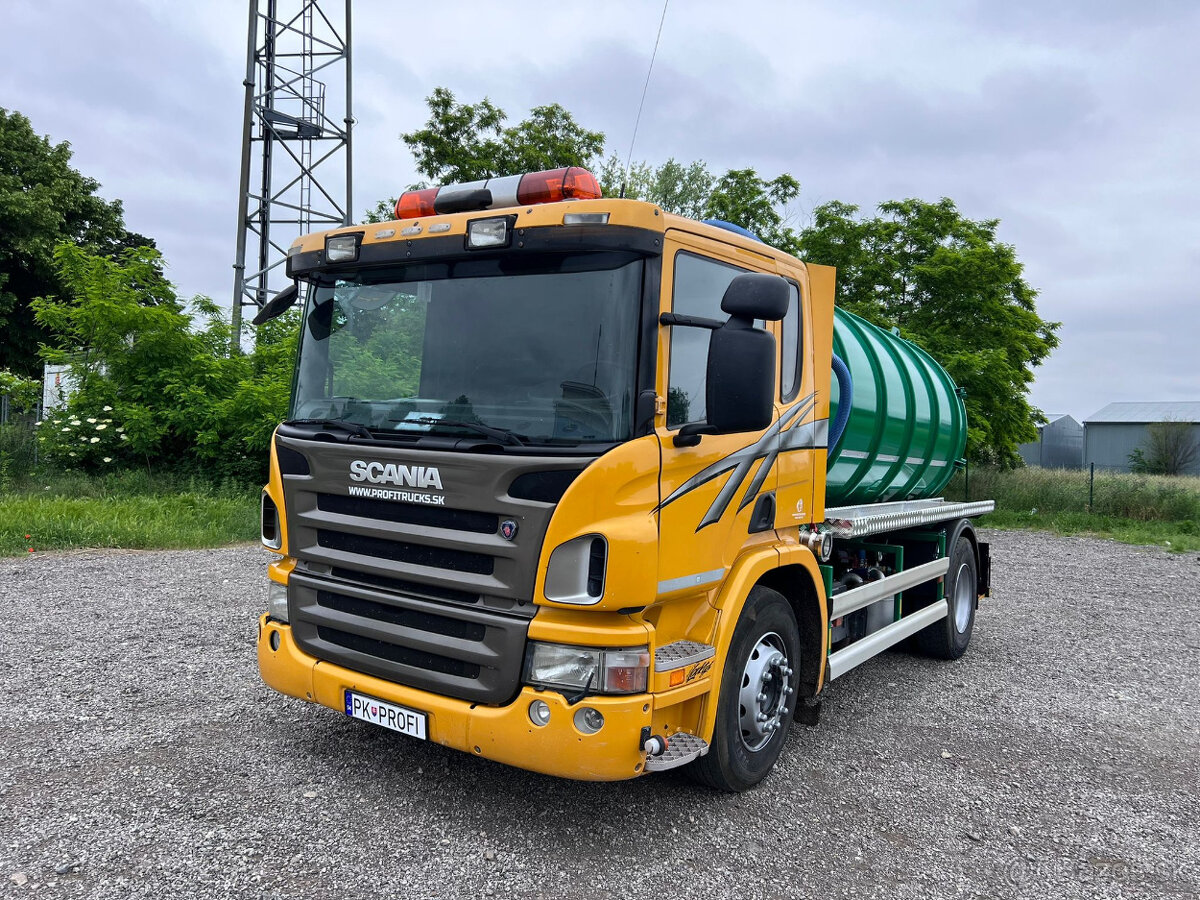 CISTERNA 11500L-SCANIA AUTOMAT FEKAL