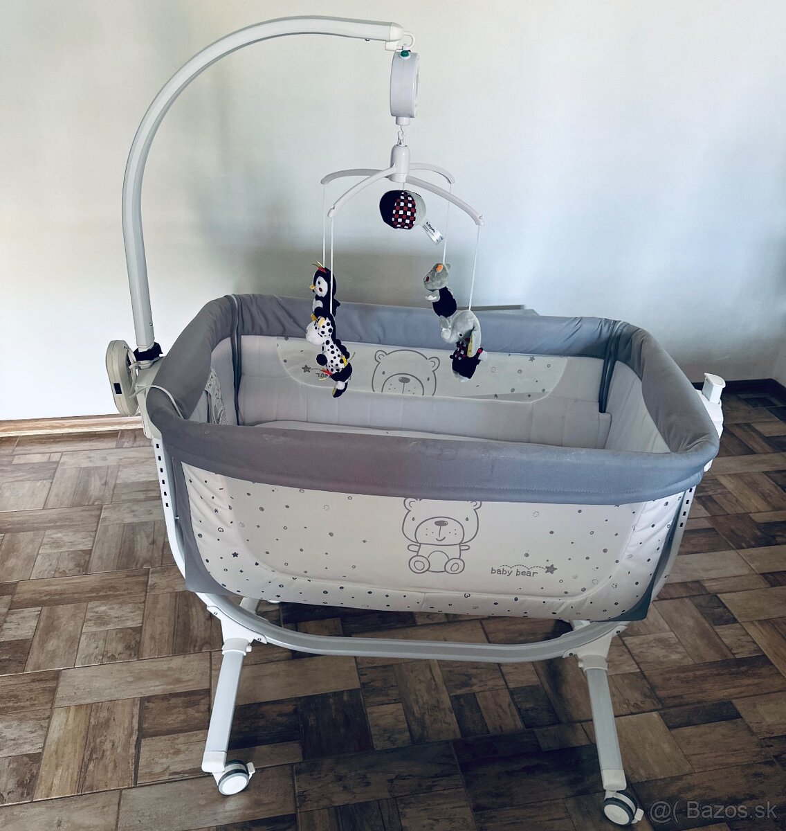 Postielka Cam Cullami + monitor dychu Nanny a príslušenstvo