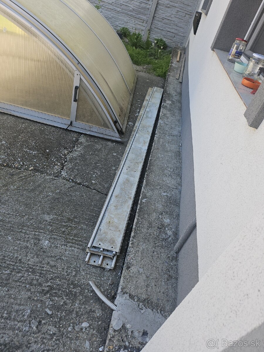 Prestresenie bazéna 1