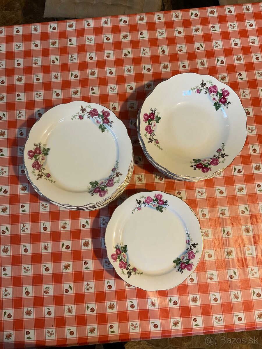 Porcelánové taniere