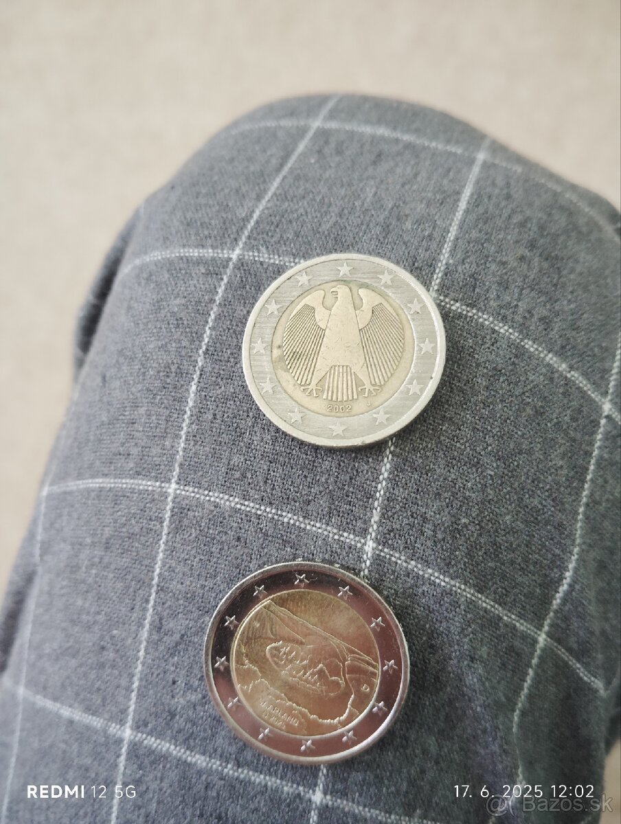 2€ chybné mince