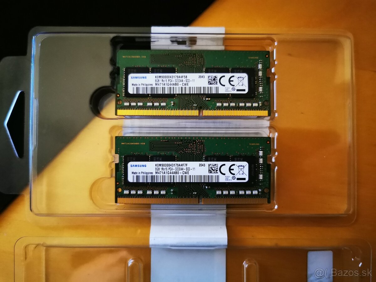 RAM Notebook Samsung 16GB DDR4 3200 MHz