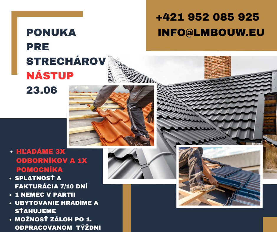 Nemecko strechári nástup 23.06