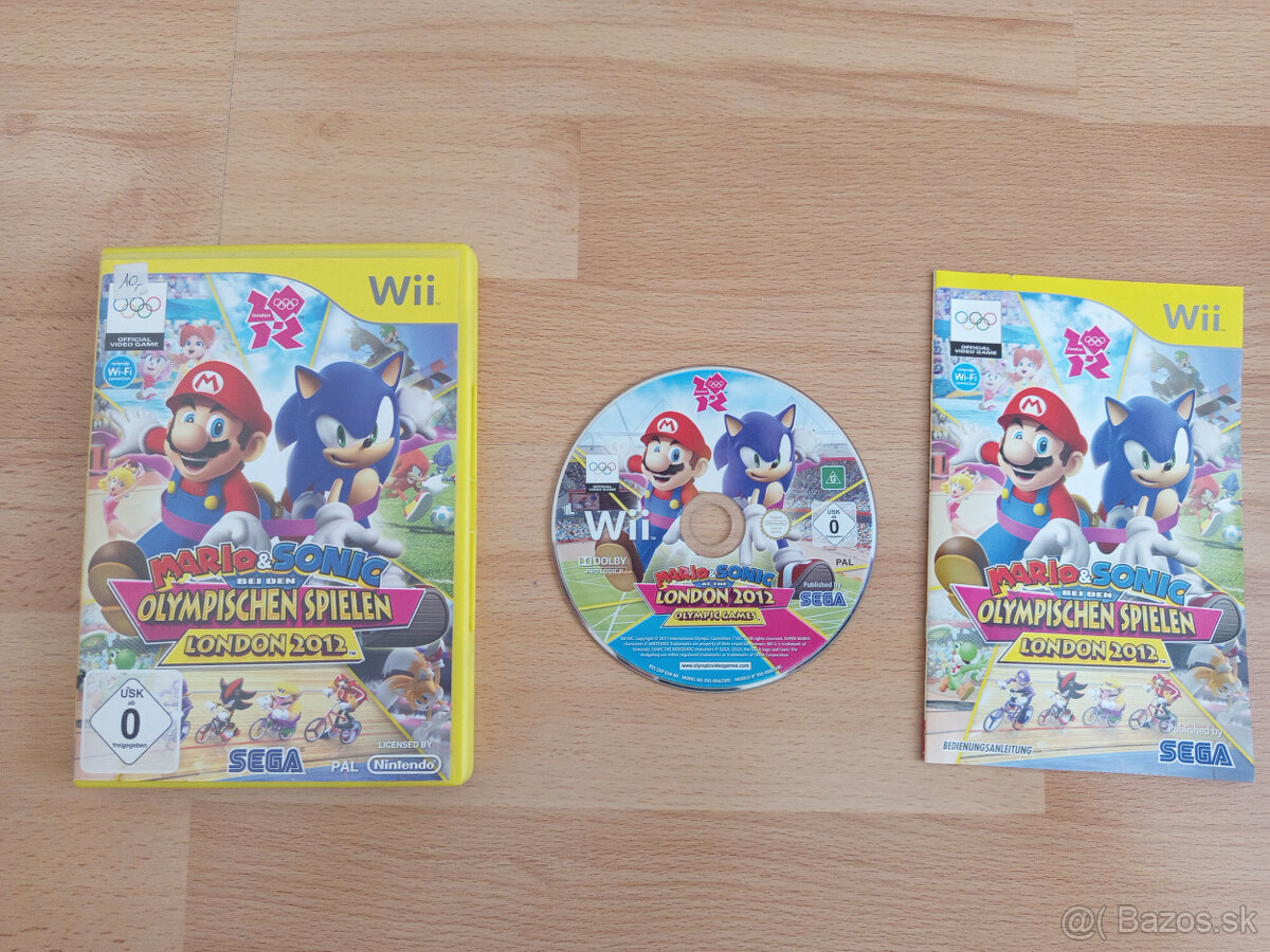 Nintendo WII hra Mario & Sonic Olympiáda Londýn