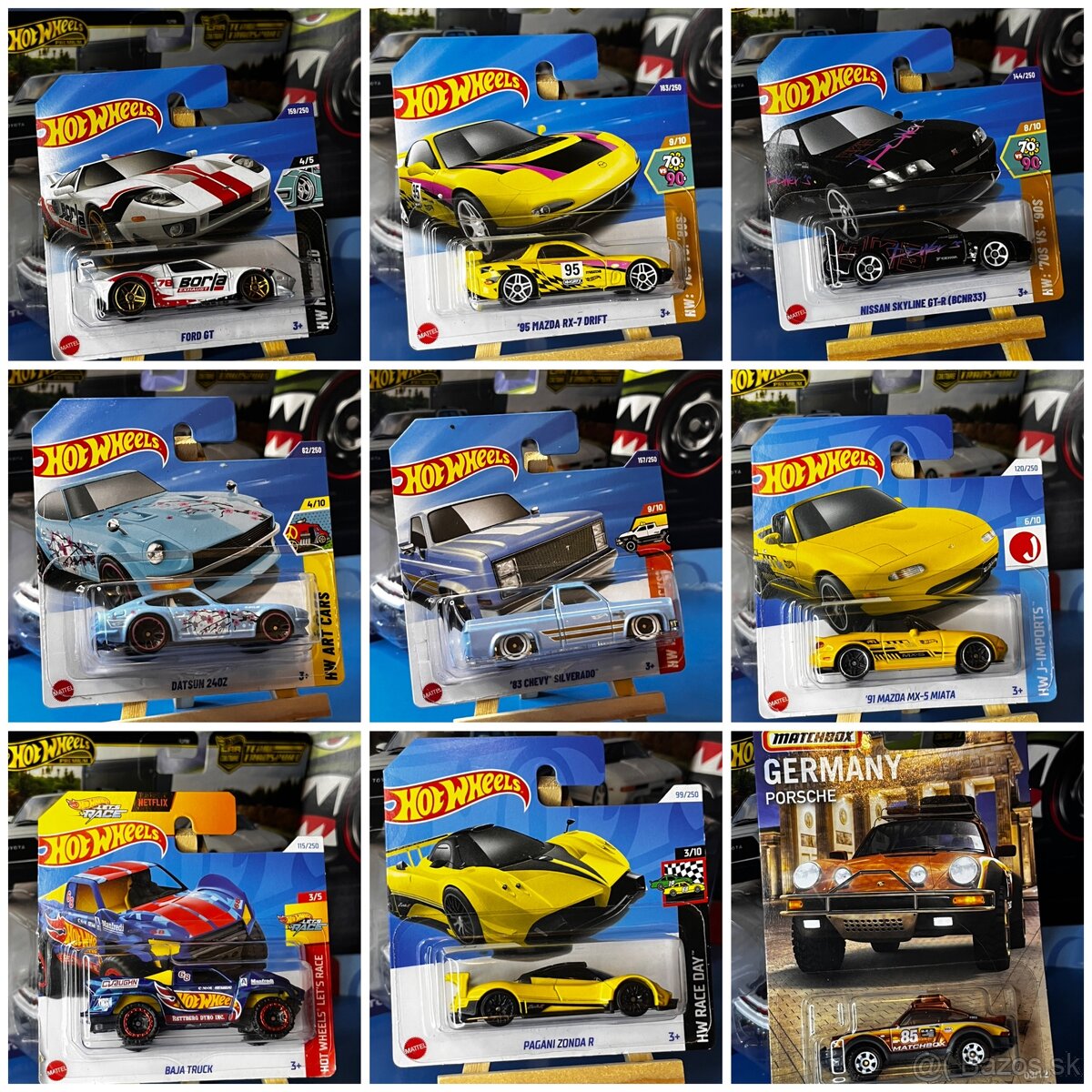 Hot wheels autíčka