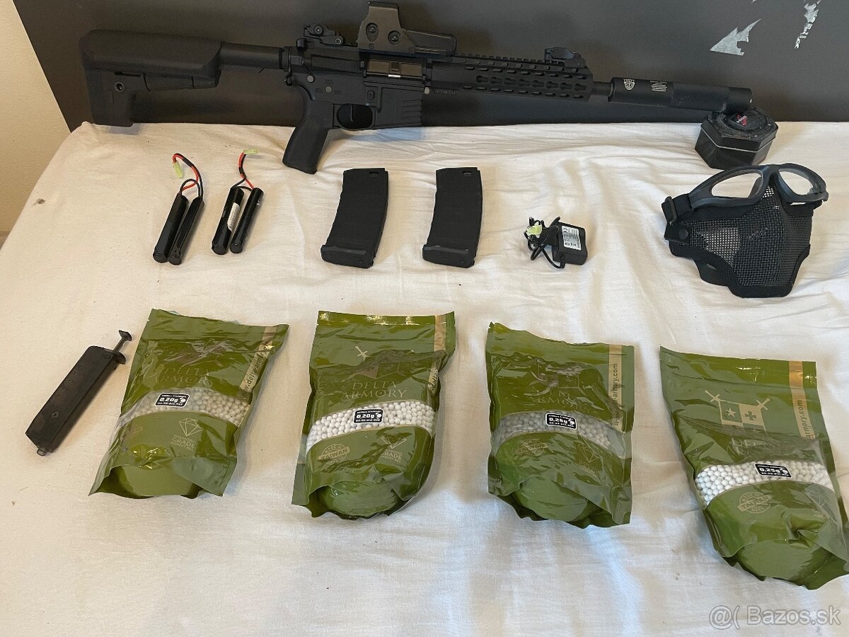 Airsoftova zbraň Ar 15 aplha