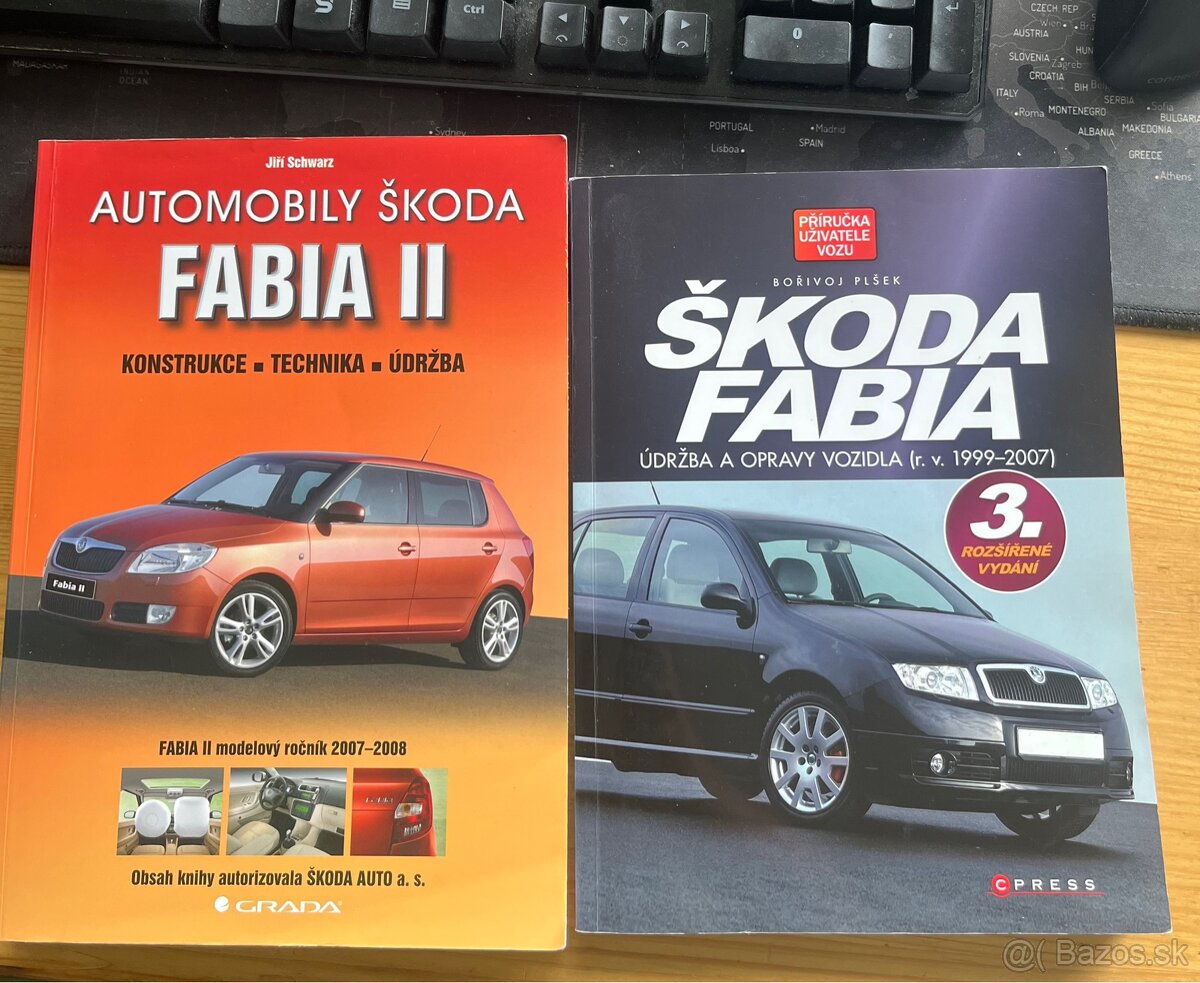 Predám knihy na fabiu 1 a 2