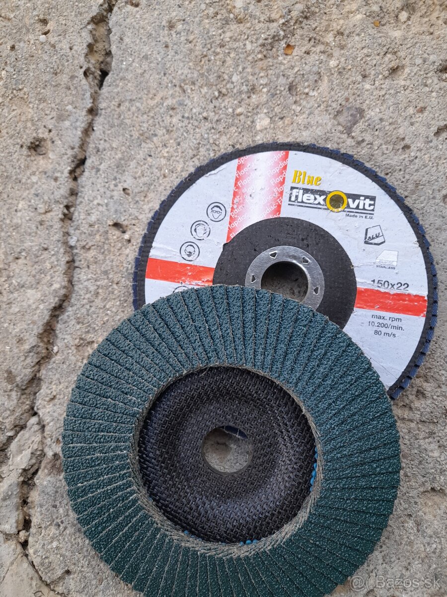 Rezacie a brúsne kotúče  na železo,nerez