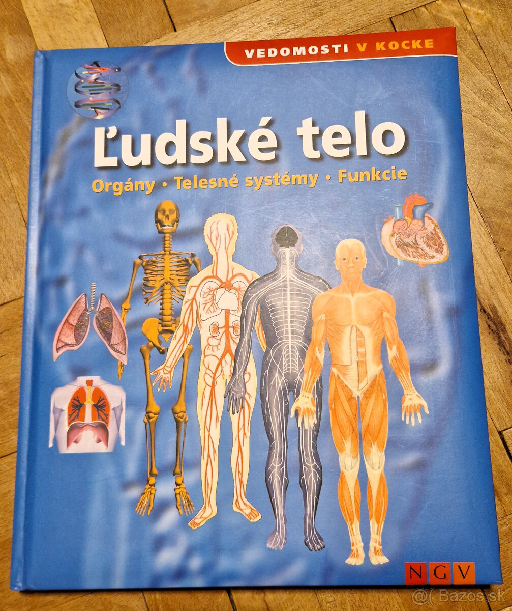Predam knihu Ľudské telo (Vedomosti v kocke)