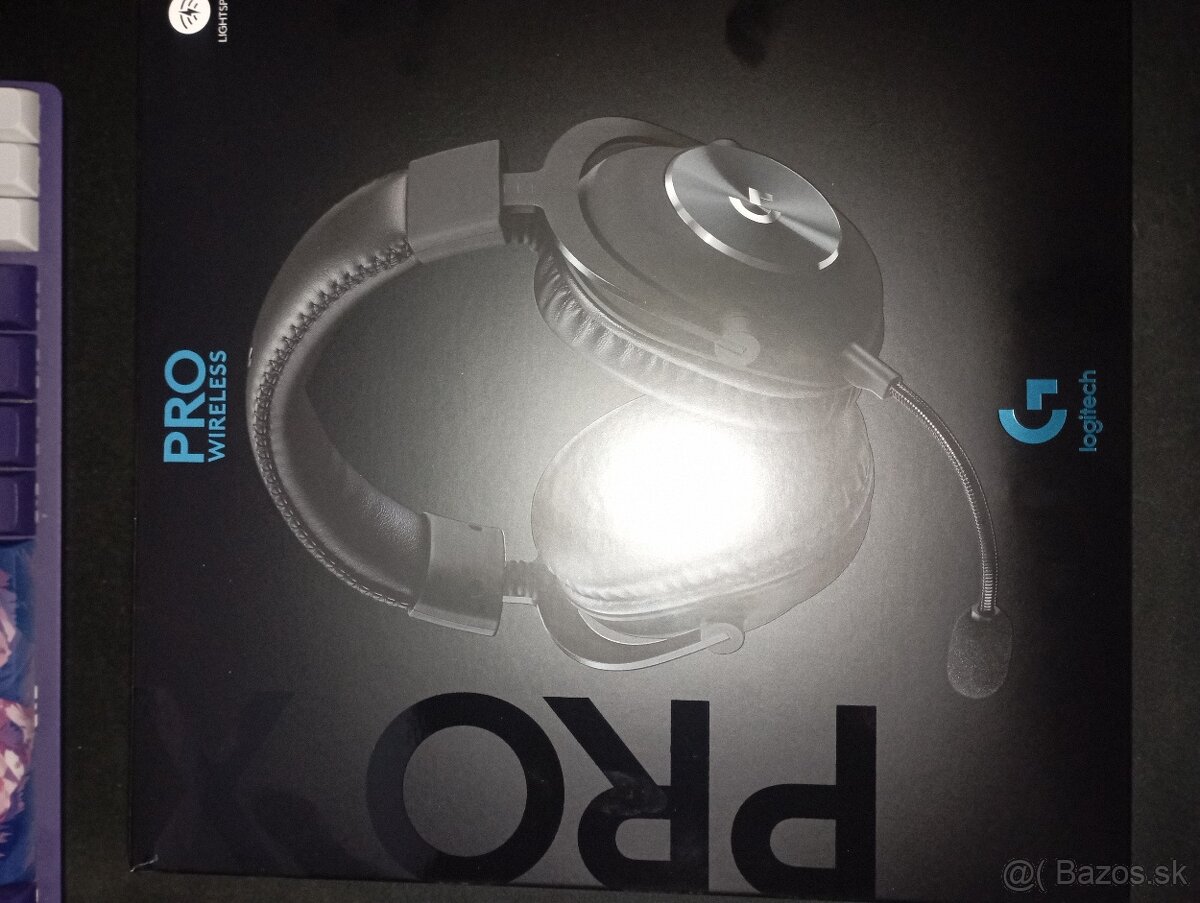 Predám slúchadlá LOGITECH G PRO X WIRELESS LIGHTSPEED