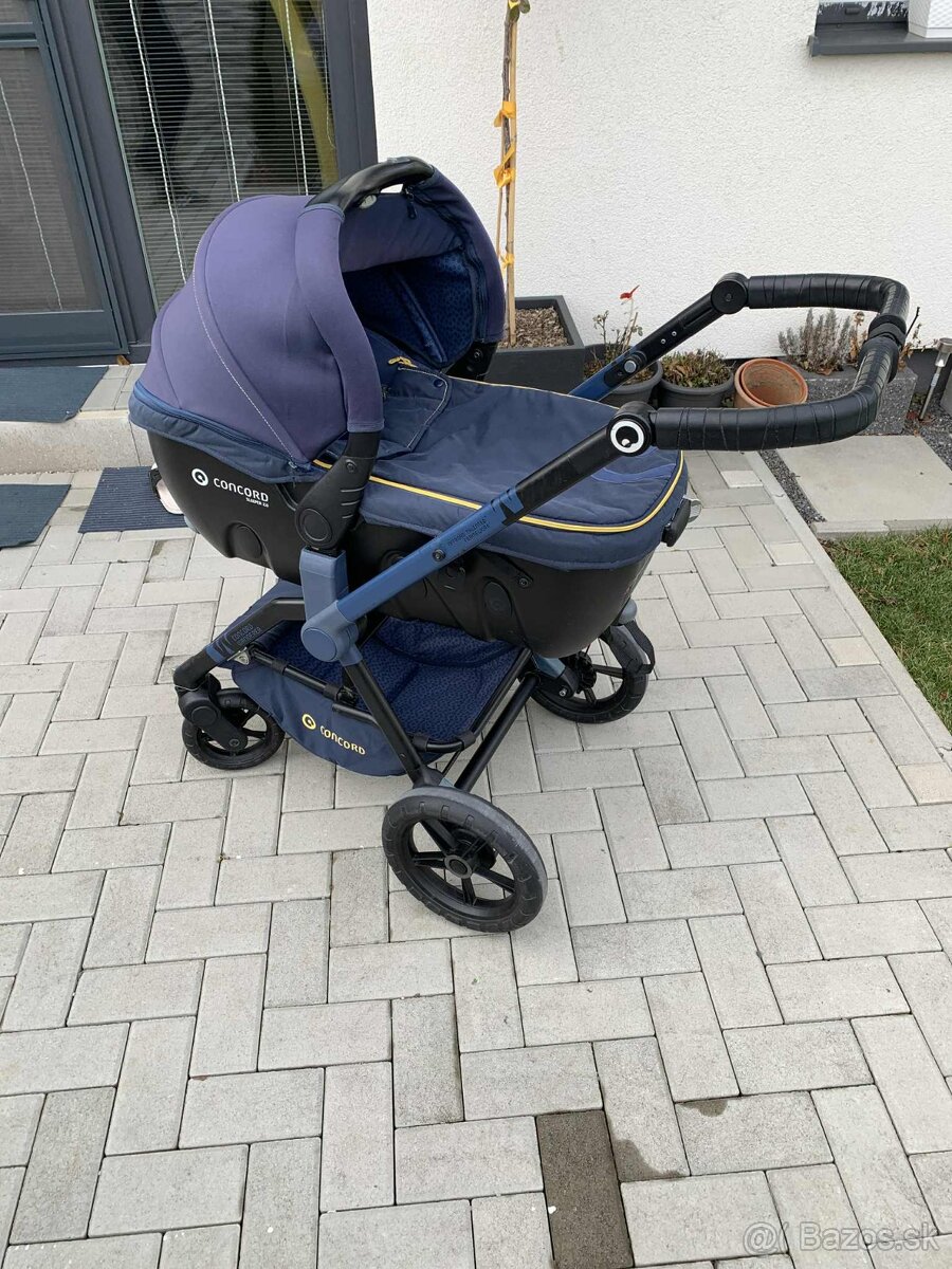 Kvalitný kočík 3 kombinacia Concord - symbolicka cena