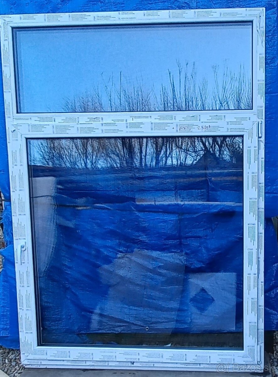 Predám plastove okna 149x203 ,128x203 ,146x125,147x265 3sklo