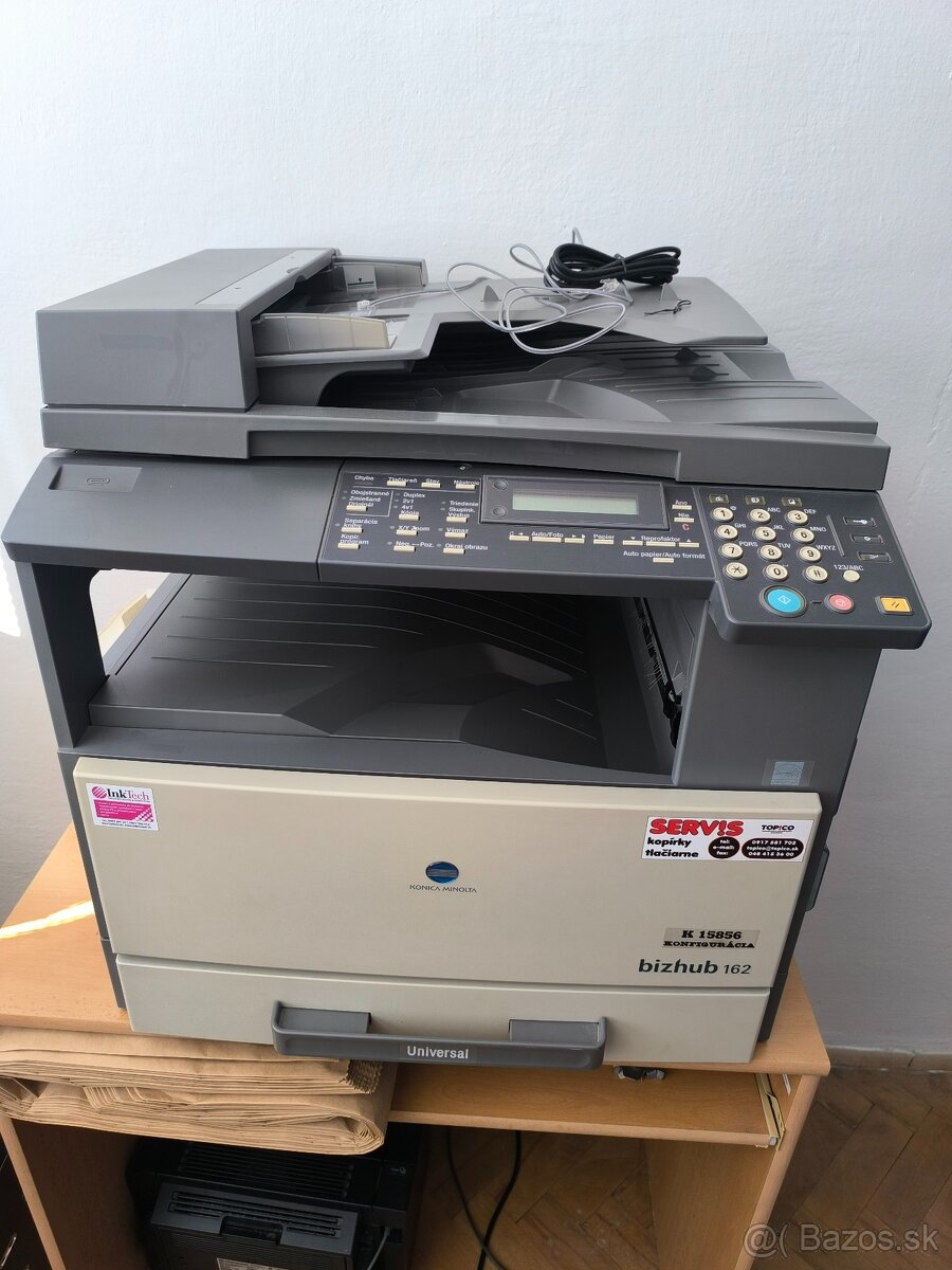 Predám kopírku Konica Minolta bizhub 162