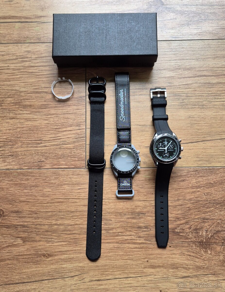 Omega Swatch - metal case mod