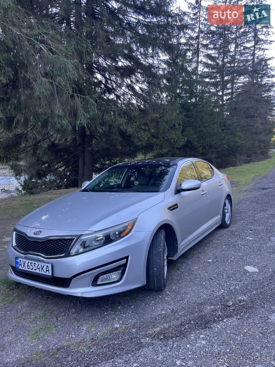 Kia Optima Ex 2014 Silver 2.4L