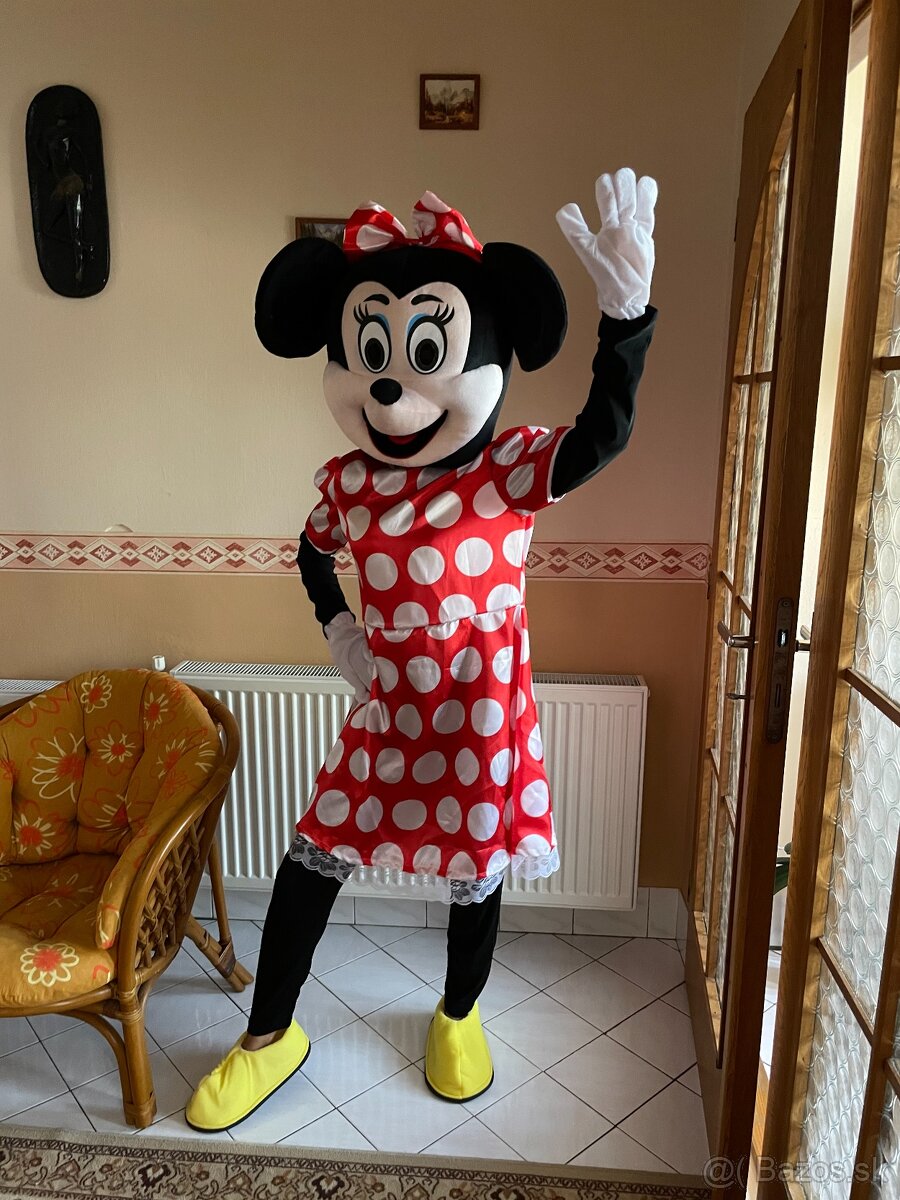 Maskot/kostým Minnie Mouse