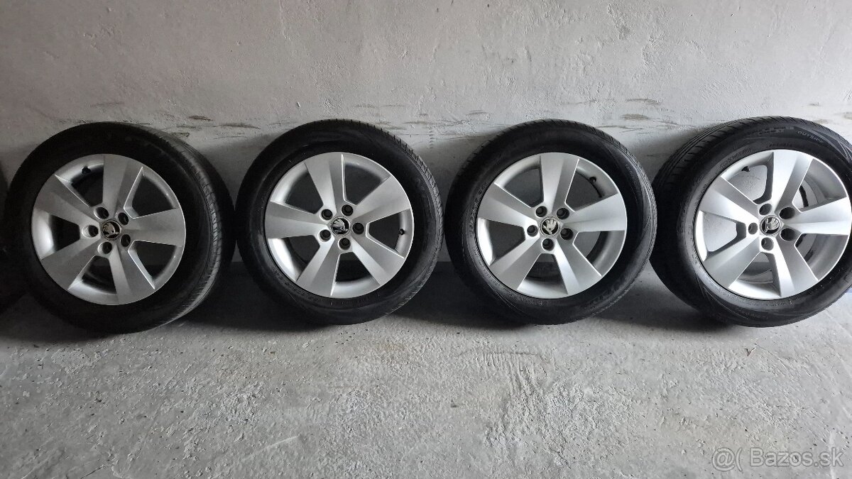 Letné komplety 5X100 R15 a letné pneu