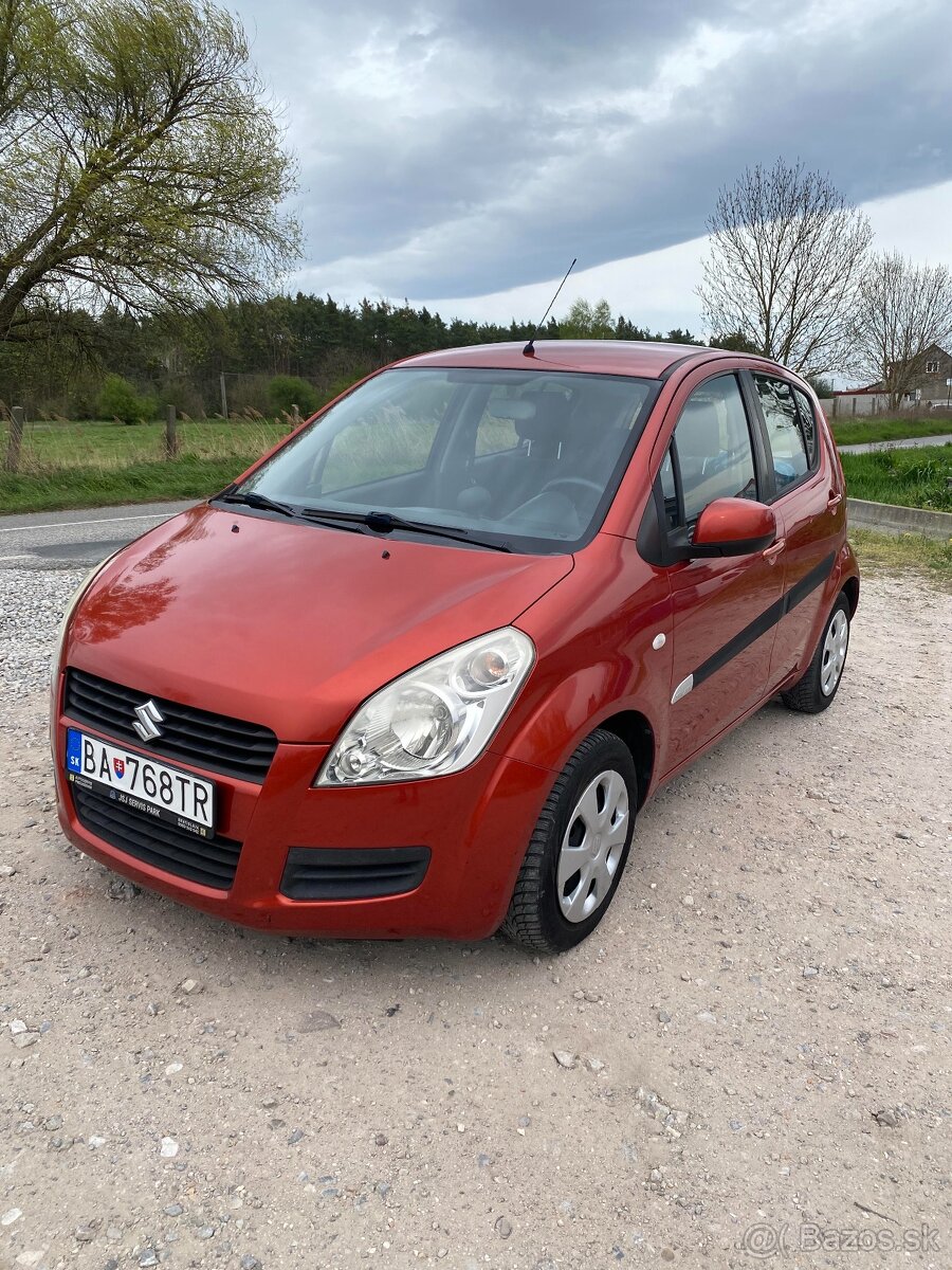 Predám Suzuki Splash 1.2 63kw Rv,6/2008 Klimatizácia