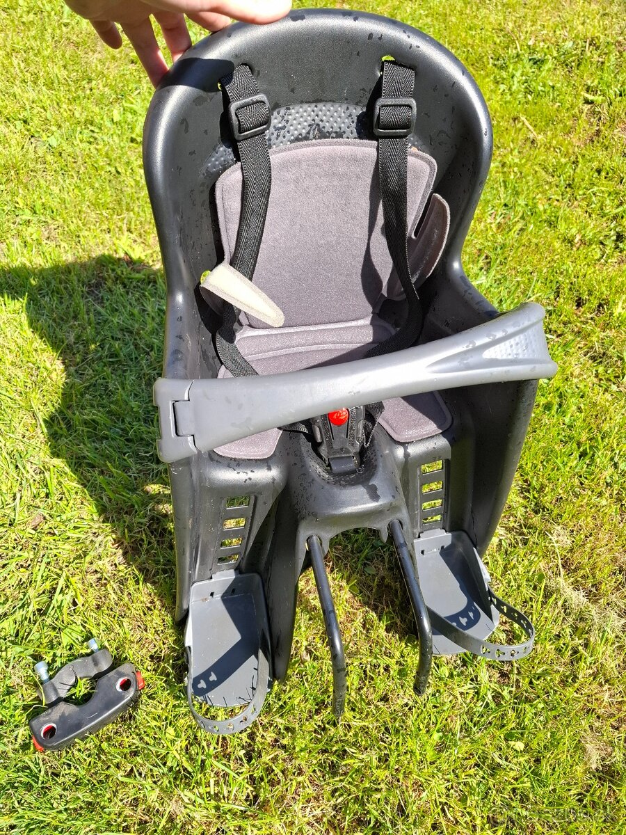 Predná detská sedačka na bicykel