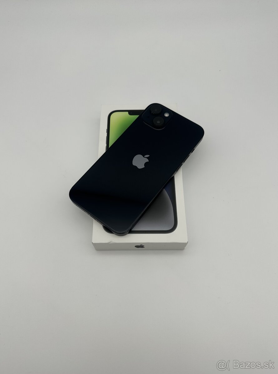 iPhone 14 Plus 128GB Midnight KOMPLET + DARČEK