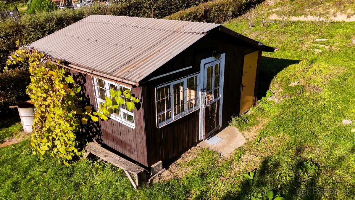 Záhradná chata na pozemku 593 m2; Košice - Ťahanovce