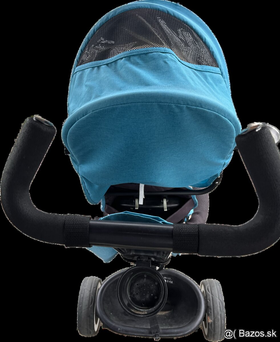 Trojkolka kinderkrat modrá