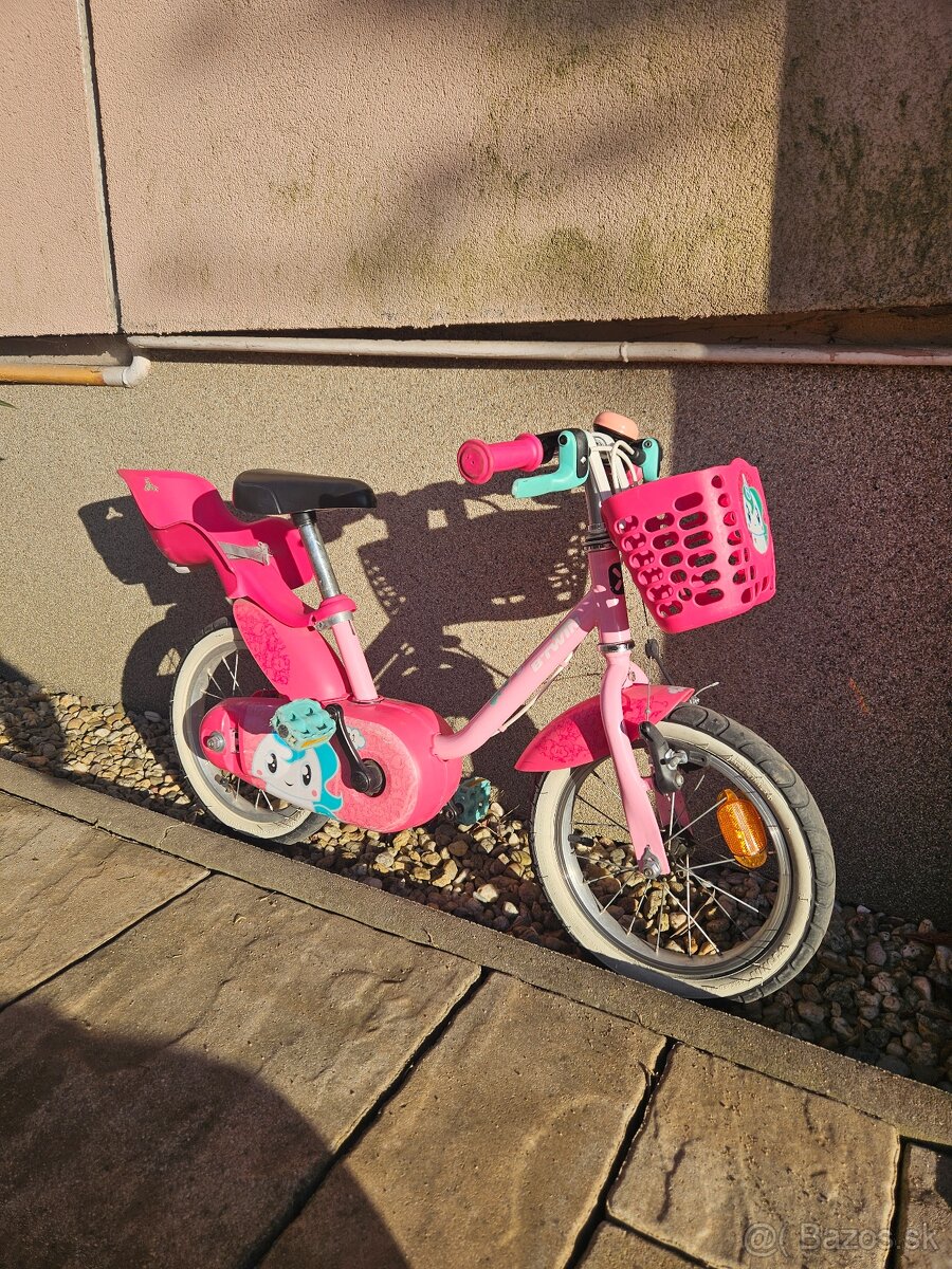 Dievčenský bicykel BTWIN Unicorn 14