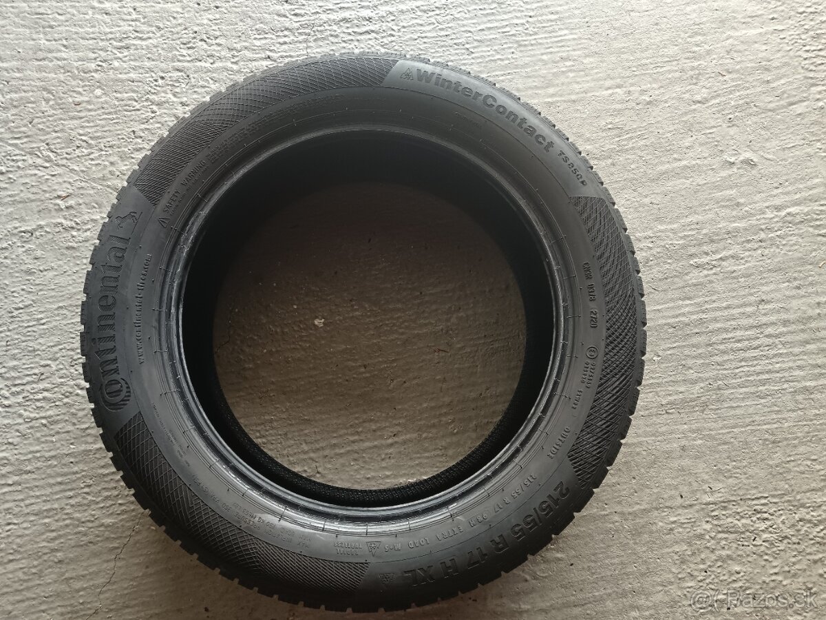 Continental WinterContact TS850P 215/55 R17 1ks