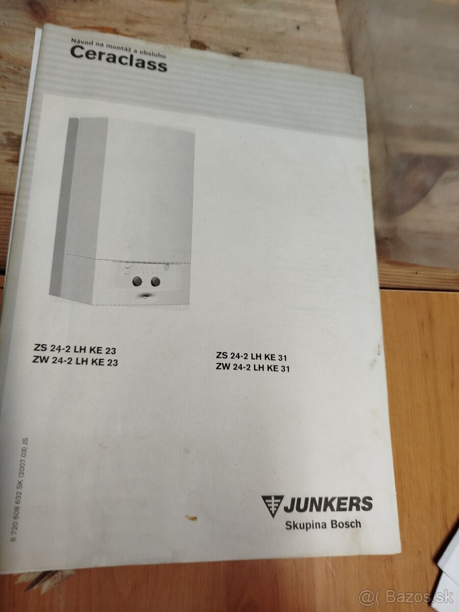 Plynový kotol Junkers