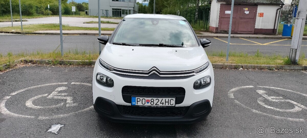 Citroen C3 1,2 benzín, 12/2018, 99 tisíc km