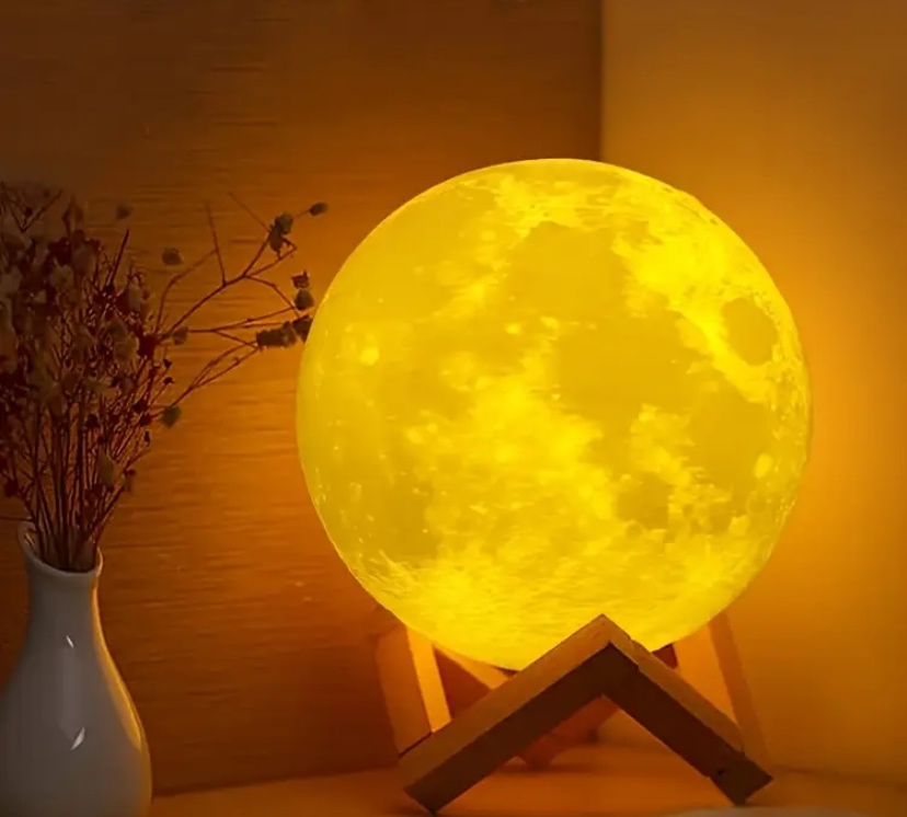 LED lampička mesiac
