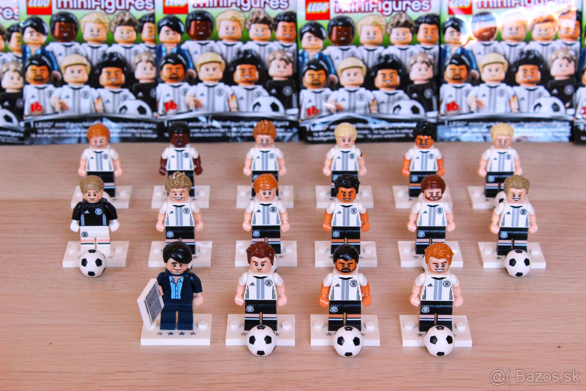 LEGO 71014 sběratelské minifigurky DFB - kompletní sada