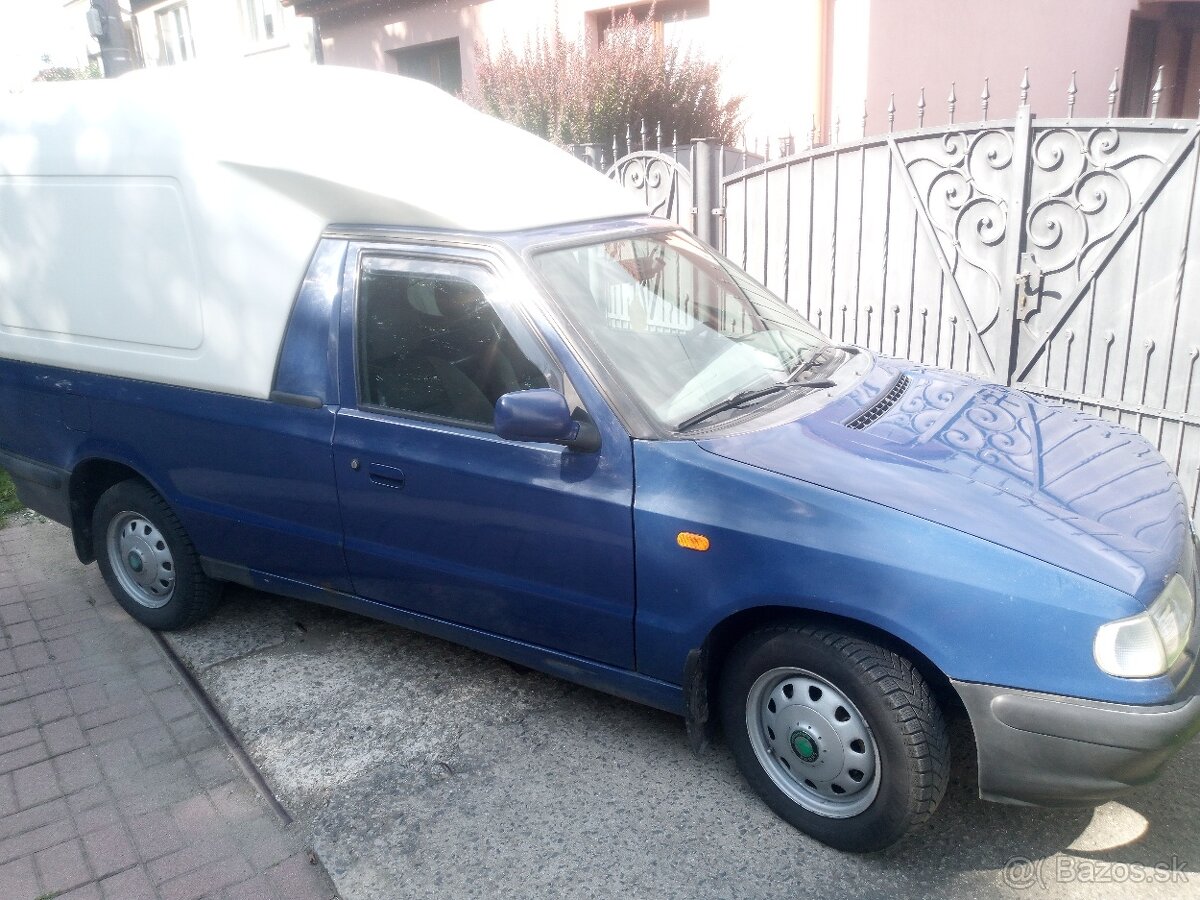 Škoda Felicia pick-up 1.3 MPI benzín/ lpg