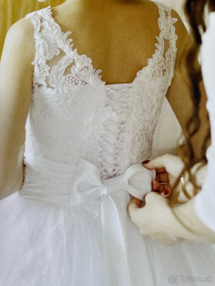 Svadobné šaty navrhnuté a ušité na mieru