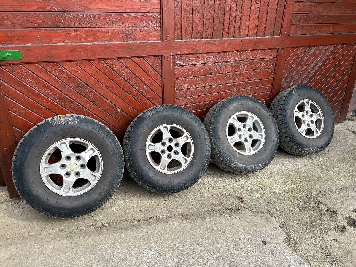 Kolesá 6x139,7 r16