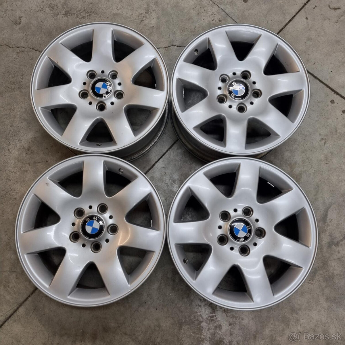 Hliníkové BMW disky 5x120 R16 7J ET47