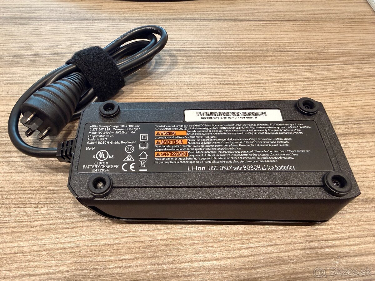 Nabíjačka BOSCH eBike 36V (0 275 007 915)